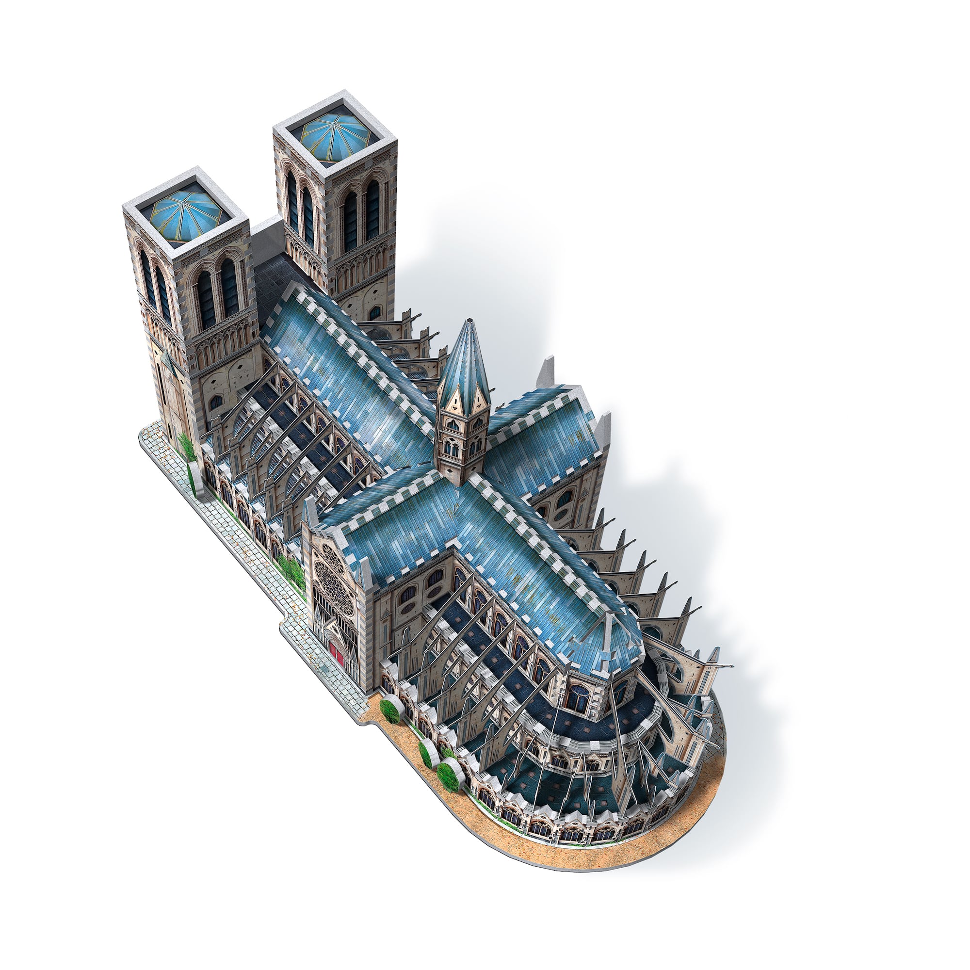 Castles & Cathedrals - Notre-Dame de Paris 3D Puzzle: 830 Pcs